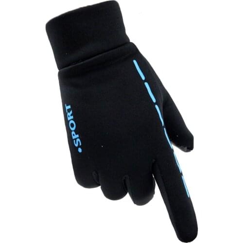 Fashion Cycling Gloves Anti-Slip Fitness sport hunting gloves mittens full finger leather glove One Pair