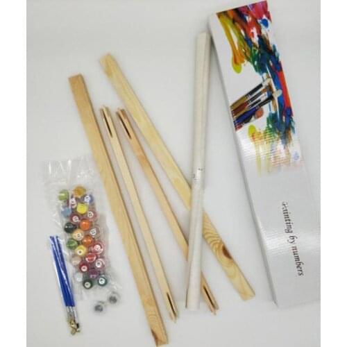 Night Street Digital Oil Painting By Numbers Canvas Wall Picture DIY Hand Paint U2JC