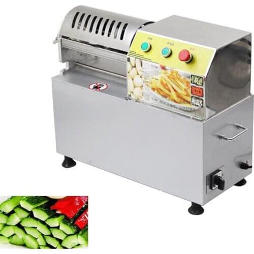 The latest design of commercial cucumber grinder to cut vegetables into strips and durable french fries