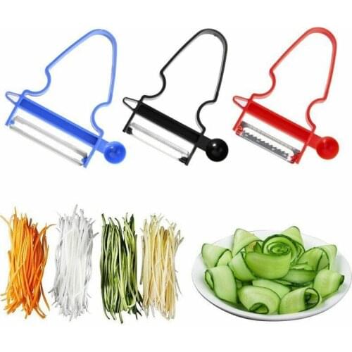 Peeler Shaver Pattern Slice Vegetable Shaver Gadgets ABS Stainless Steel Kitchen Creative Multifunctional Kitchen Tool