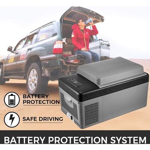 20L Compressor Portable Small fridge 12V DC 110V AC Car Freezer Vehicle Car Truck RV Boat Mini Electric Cooler for Home Use