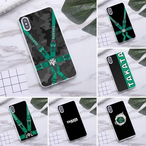 Takata Harness Carbon Camouflage Candy white Silicone Phone Case For iphone 12 11 Pro Max Mini XS 8 7 6 6S Plus X SE 2020 XR