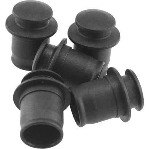 Universal 12V Car Auto Waterproof Cigarette Lighter Plug Socket Cover Black Plastic Fit for 21mm Diameter For US Japanese Cars