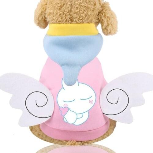 PUOUPUOU Winter Dog Clothes Cute Pet Dog Jacket Coat Warm Dogs Pets Clothing Hoodies for Small Medium Dogs Puppy Outfit XS-2XL