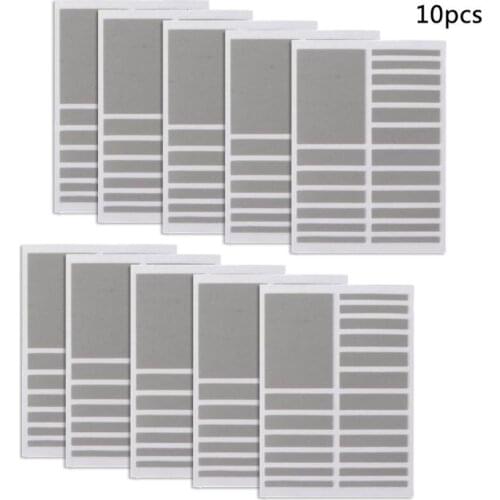 10Pack Invisible Ring Size Adjuster for Loose Rings 6 Size Rings Sizer Tightener