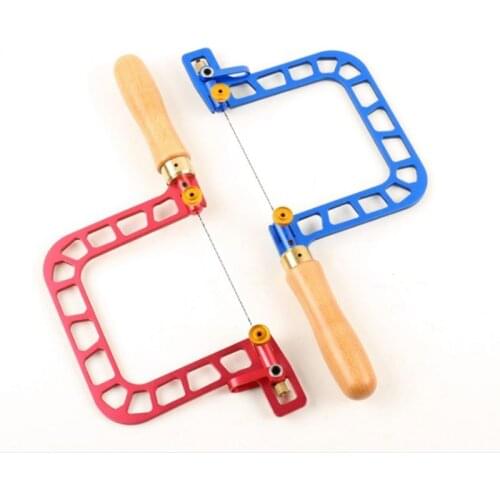 M89B 3 In / 4 In Mini Woodworking Coping Saw, Hand Coping Saw, Alloy Steel with Non-slip Handle for Woodworker Carpenter