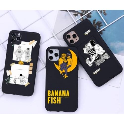 Japan Anime Banana Fish Phone Case for iphone 12 11 Pro Mini XS MAX 8 7 6 6S Plus X 5S SE 2020 XR cover