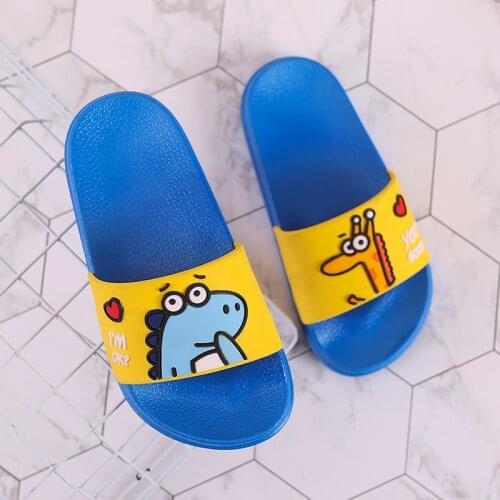 Childrens Slippers Cartoon Boys Antiskid Home Shoes Woman Slippers Home Slippers Shower Shoes Shoe for Women