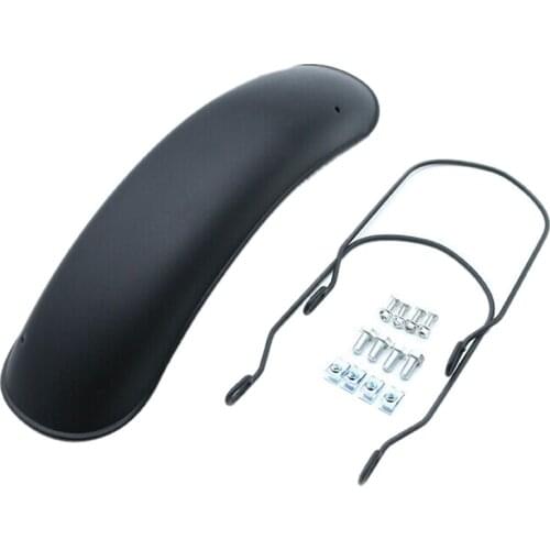 For Honda CG125 Black Metal Motorcycle Front Fender Protector Mudguard Cover Universal Motorcycle Retro Fender