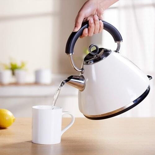 Electric kettle The household stainless steel is boiling water
