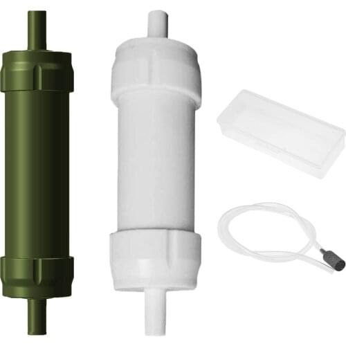Camping Water Filter Straw Triple Filtration Portable Water Purifier For Survival Emergency Supplies Water Filtration System