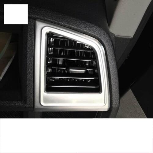 Lsrtw2017 stainless steel car dashboard vent trims for volkswagen multivan Transporter 2016 2017 2018 2019 T6