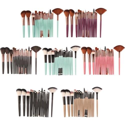 15PCS Makeup Brush Set Eye Shadow Foundation Powder Eyeliner Eyelash Lip Make Up Eyebrown Brush Cosmetic Brochas Maquillaje