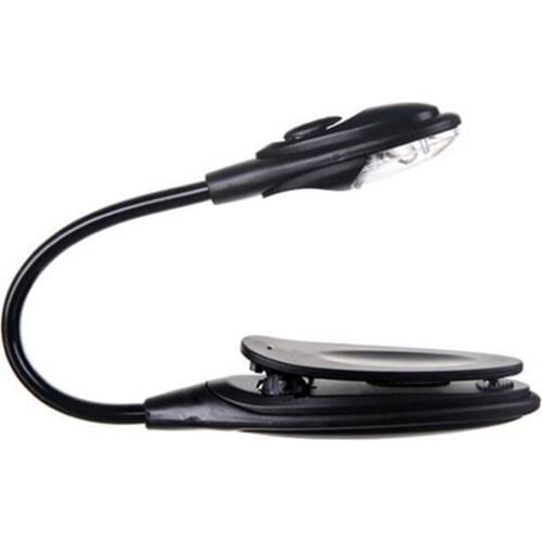 Led Book Light Mini Clip-On Flexible Bright LED Lamp Light Book Reading Lamp For Travel Bedroom Book Reader Christmas Gifts