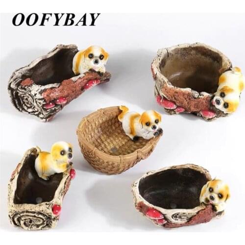 OOFYBAY Wooden Pots