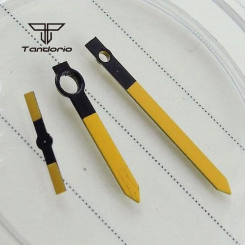 NEW ORANGE HAND FOR UNITAS ETA 6497 6498 ST 36 Movement Mens Watch Hands