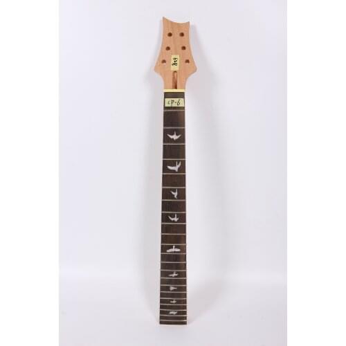 Fit Diy 22Fret 25.5 648 mm Electric Guitar Neck Mahogany+Rosewood Fretboard Hand-made Unfinished