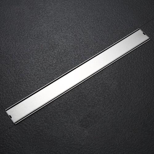 100cm Odor-resistant Floor Drain Cover Rectangle SUS304 Stainless Steel Shower Floor Grate Drain Linear Floor Drain
