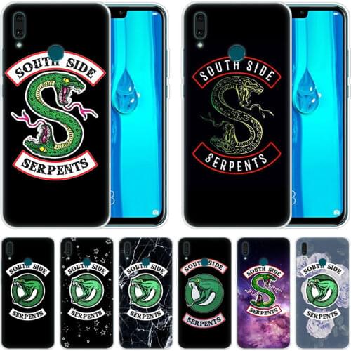 Luxury Case Riverdale Southside Serpents logo for Huawei Mate 30 20 Lite 10 Pro Y5 Y6 Y7 Pro 2019 Y9 Prime 2019 2018 Y6 Pro 2017