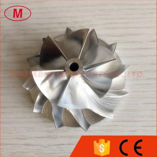 TD04HL 6+6 blades 45.00/64.89mm high performance Turbocharger Billet/milling/aluminum 2628 compressor wheel