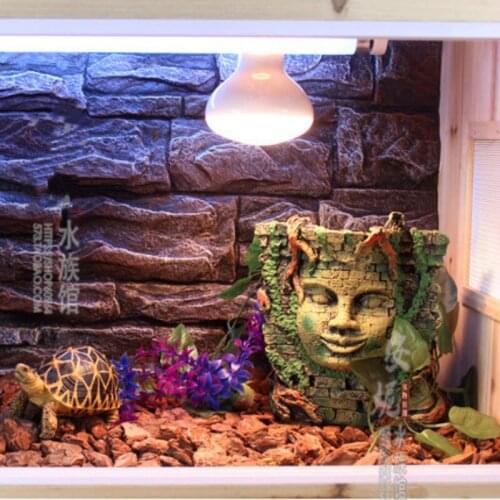 Fish Tank Ornament Roman style face column modeling decoration