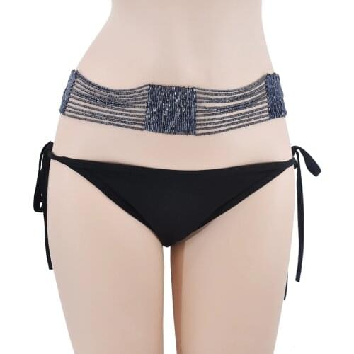 Bohemian Resin Beads Belly Chains Waist Dress Belts for Women Female Body Chain Handmade Summer Beach Statement Body Jewelry