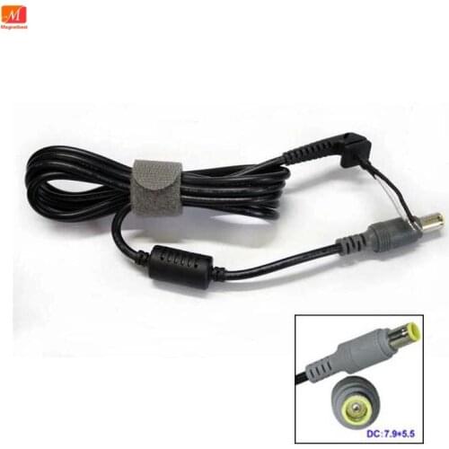 10pcs/lot 7.9x5.5mm with pin DC connector Power Charger Cable for lenovo IBM Laptop adapter DC connector 7.9*5.5mm dc cable