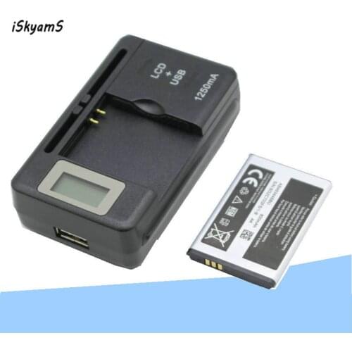 1x 800mAh AB463446BU Replacement Battery +Charger For Samsung SGH GH E251 E258 E350 E428 E500 X208 E900 E908 C512 X630 X680