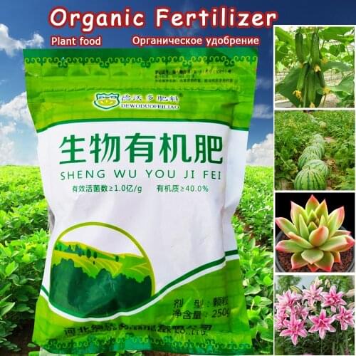 250 g Biological Organic Fertilizer Green General Purpose Safe And Pollution Free Use Flower Plant Food For Garden Bonsai