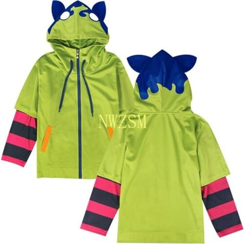 Anime SK8 the Infinity Chinen Miya Hooded Jakcet Cosplay Costume SK8 SK Eight Hoodie Sweatshirts