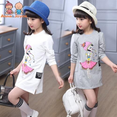 Футболки с длинным рукавом для девочек Anna & Joyce China At AliExpress