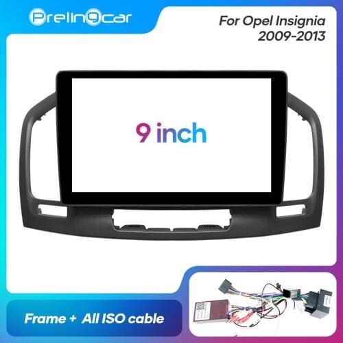 1Din 2Din Car DVD Navigation Radio Fascia Frame For Opel Insignia 2009-2013 Stereo Receiver Player Panel Dash Trim Kits