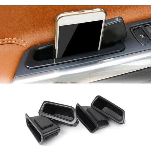 For Volvo S60 V60 XC60 2010-2017 Side Door Storage Box Door Handle Armrest Pocket Door Storage Tray