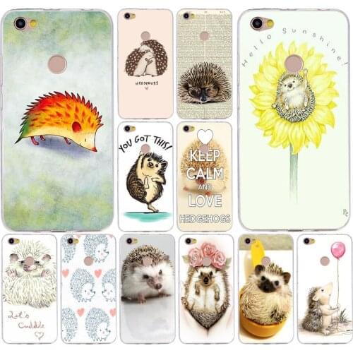 181G Darcy hedgehog Sheep Silicone Soft Tpu Cover phone Case for xiaomi redmi 4a 6a 4x note 5a pro mi a1