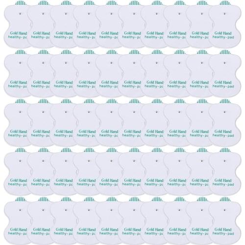 50PCS Electrode Pads for Tens Acupuncture Therapeutic Pulse Massager Sticker Adhesive Replacement Patch Massage Conductive Gel