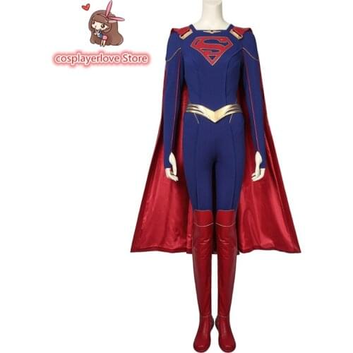 Supergirl Kara Zor -El Cosplay Costume for Halloween Christmas Costume