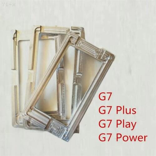 LCD Outer Glass Position Alignment Glue Mold Aluminum Metal mould For Motorola Moto G7 Plus Play Power