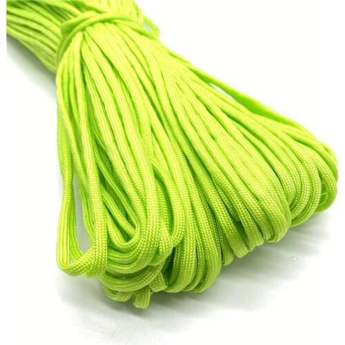 5Yards/Lot 4mm Parachute Cord Lanyard Rope Mil Spec Type One Strand Climbing Camping Survival Equipment Paracord #05