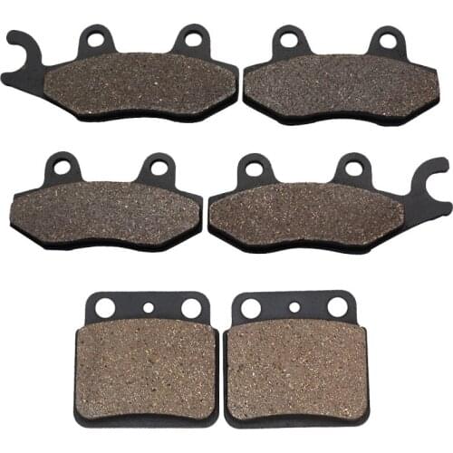 Motorcycle Part Front and Rear Brake Pads for SUZUKI LT R450K 2006-2011 LT R450Z Quadracer 2008-2011 LTR450K LTR450Z BrakeDisks