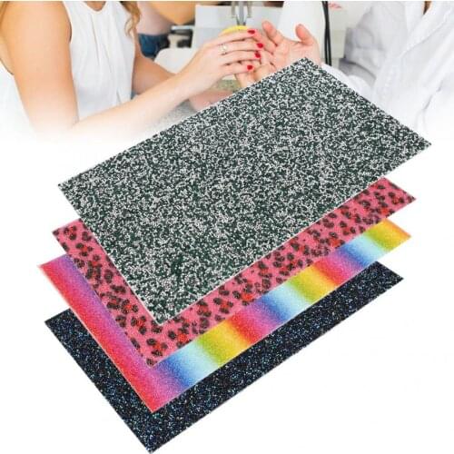 Portable Nail Art Table Mat Diamond Scrub Shining Durable Hand Holder Pad Manicure Tool Professional Nail Art Tools Accessories