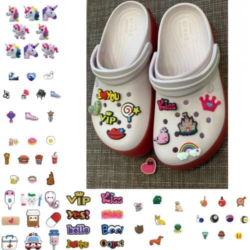 50pcs/lot Medical Supplies PVC Shoe Charms Accessories Fit for Bracelets Croc JIBZ Shoes Buckles Ormaments Kids Gifts