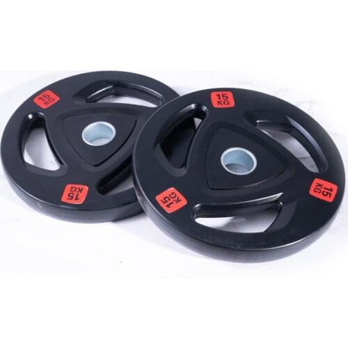 Barbell Plate Paint Three-hole Plate Hand Grip Plate Large-hole Foot Weight Weight Rack Counterweight Plate Fitness Equipment