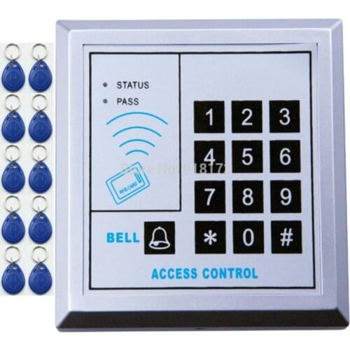 RFID Proximity Door Access Control Keypad system 125KHz EM ID card Access Controller + 10pcs rfid tag