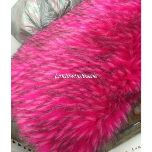 High-grade thick imitation raccoon long plush cloth,felt cloth,faux fur fabric,160cm*45cm(half yard)/PCS