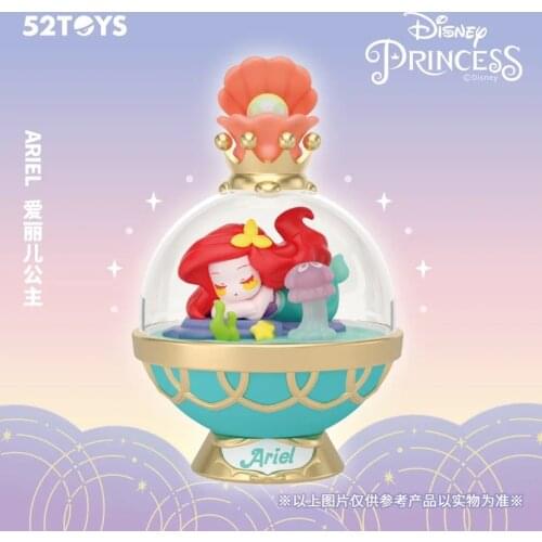 Mystery Box New Princess Series Crystal Ball Blind Box Hand-made Snow White Dream Series Girl Presents Home Decore Kawaii Toys