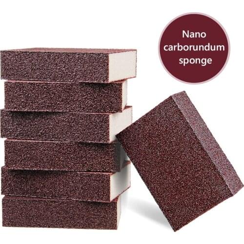 1-8Pcs Silicon carbide Melamine Sponge Magic Sponge Eraser Melamine Cleaner for Kitchen Office Bathroom Cleaning Nano Sponges