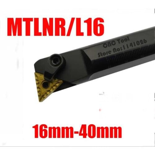 1PCS S16Q-MTLNR16 S20R-MTLNR16 S25S-MTLNR16 S32T-MTLNR16 S18Q-MTQNR16 MTQNL16 16mm 20mm 25mm 32mm 40mm CNC Turning Lathe tools