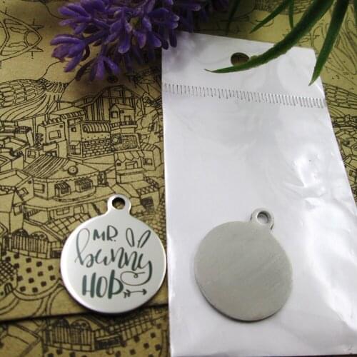 20pcs--"mr bunny hob"stainless steel charms more style for choosing DIY Charms pendants for necklace