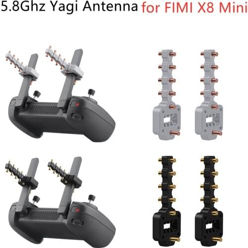 5.8Ghz Remote Controller Yagi Antenna for FIMI X8 Mini Drone Extender Signal Booster Amplifier Drone RC Accessory