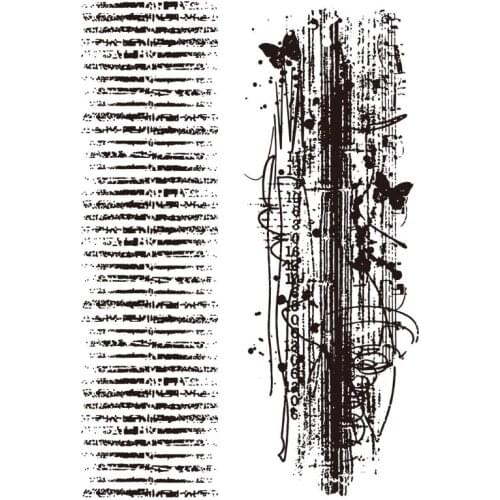 Background / Clear Silicone Stamp/Seal for DIY scrapbooking/photo album Decorative clear stamp M1418